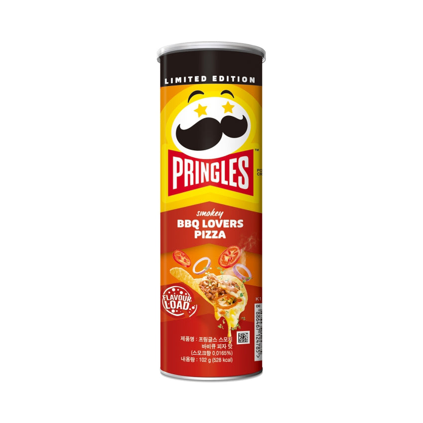 Pringles BBQ Pizza Flavor 102G