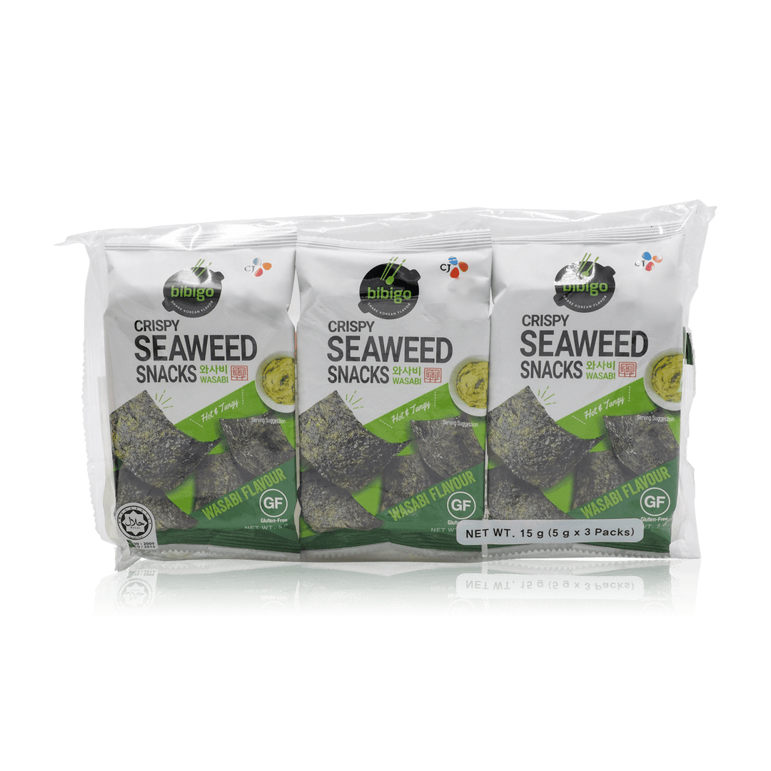 Crispy Seaweed Snack Wasabi 5G