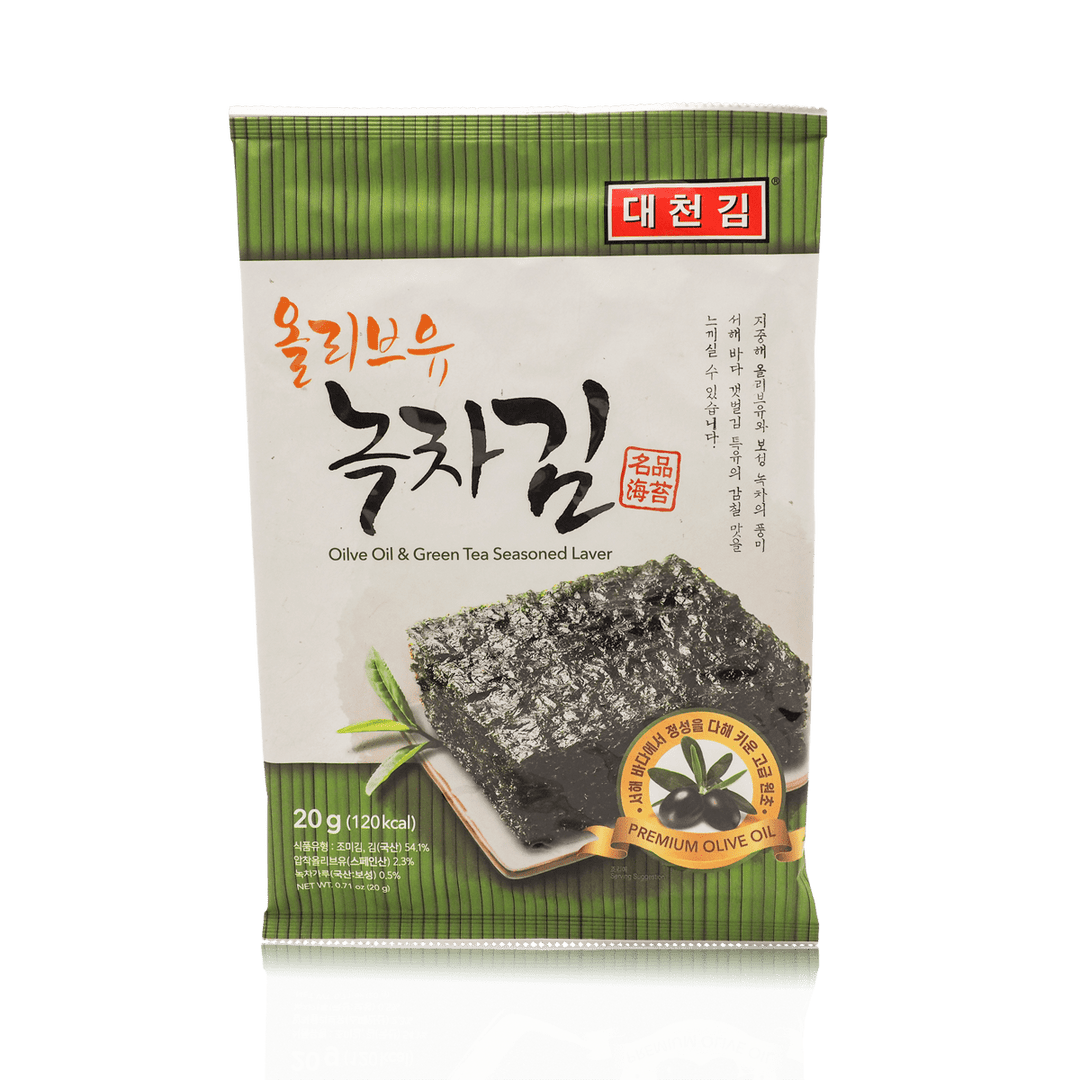 Olive Oil Seasoned Seaweed Sheet 20G