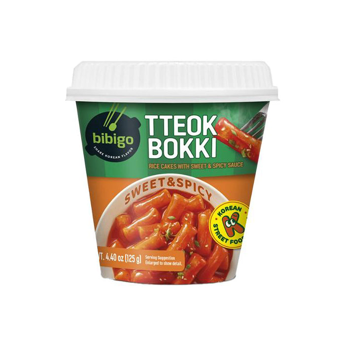 Instant Rice Cake Sweet Spicy Cup [Teokbokki] 125G