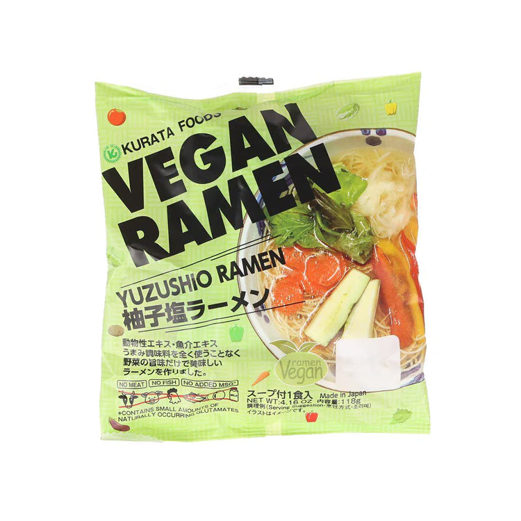 Vegan Ramen Yuzu Shio Instant Ramen 1P 118G