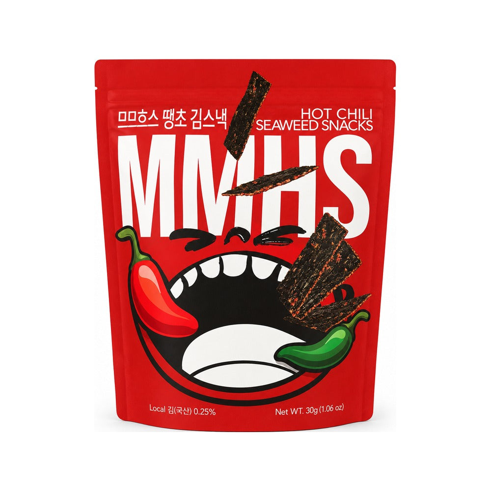 MMHS Hot Chilli Seaweed Snack 30g