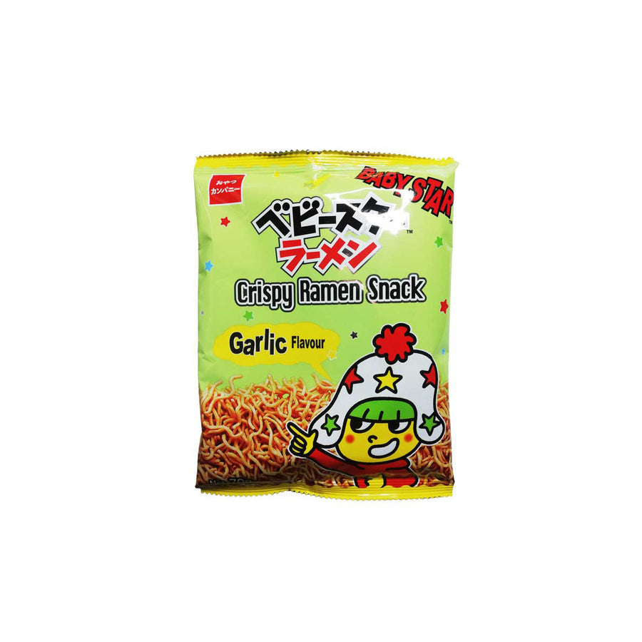 Baby Star Ramen Snack Garlic FLV 75G - Oyatsu