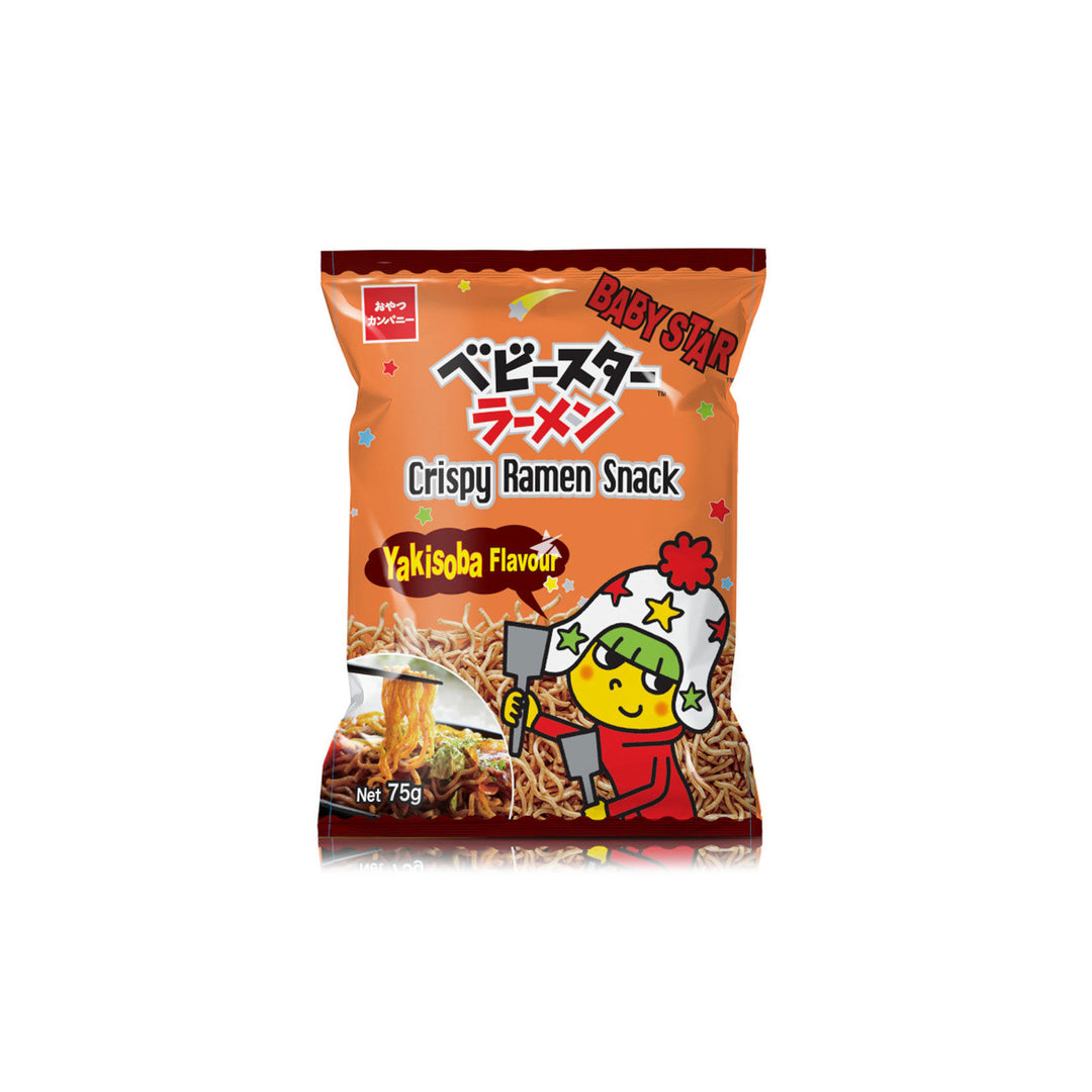 Baby Star Ramen Snack Yakisoba FLV 75G - Oyatsu