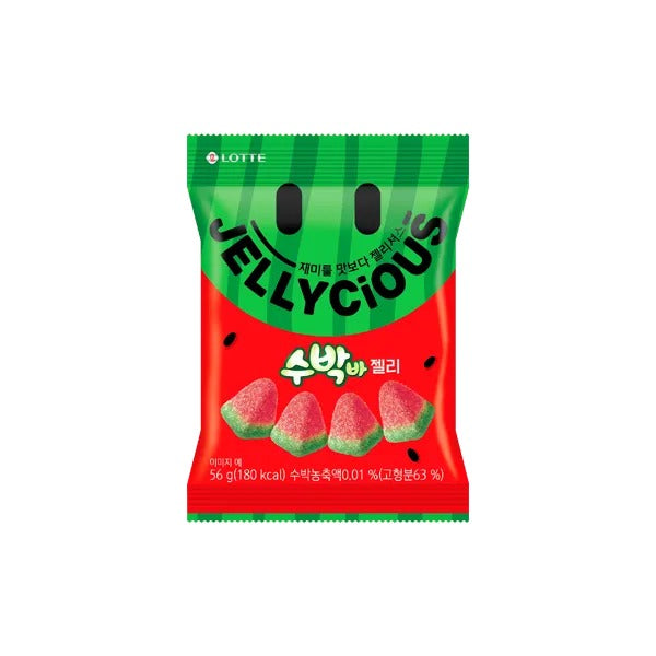 Lotte Jellicious Watermelon Flavor Jelly 56g