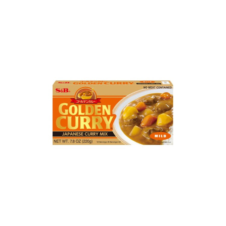 S&amp;B Golden Curry Roux Mild 220g