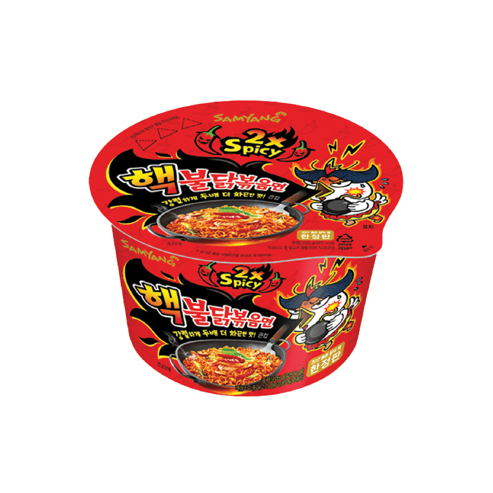Buldak 2x Spicy Big Cup 105G - Samyang