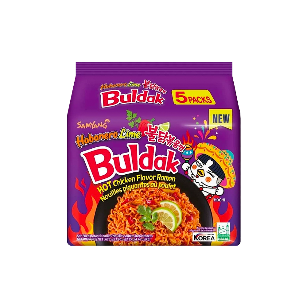 Buldak Habanero Lime 135G - Samyang