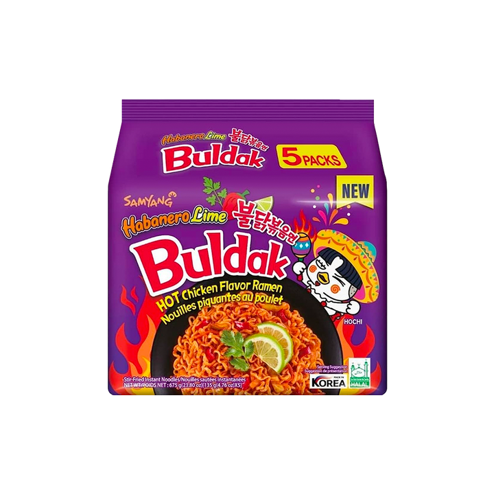 Buldak Habanero Lime 135G - Samyang