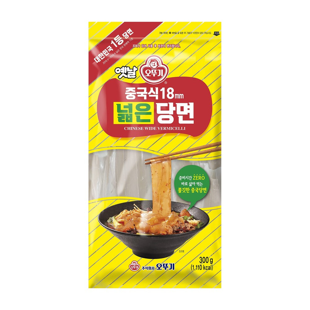 Otogi Dangmyun Vermicelli Wide Sweet Potato Noodles 18mm 300g