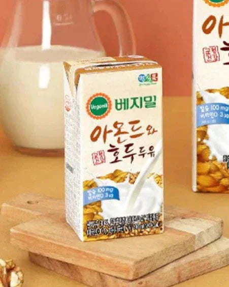 Vegemil Almond and Walnut Soy Milk Drink 180ml