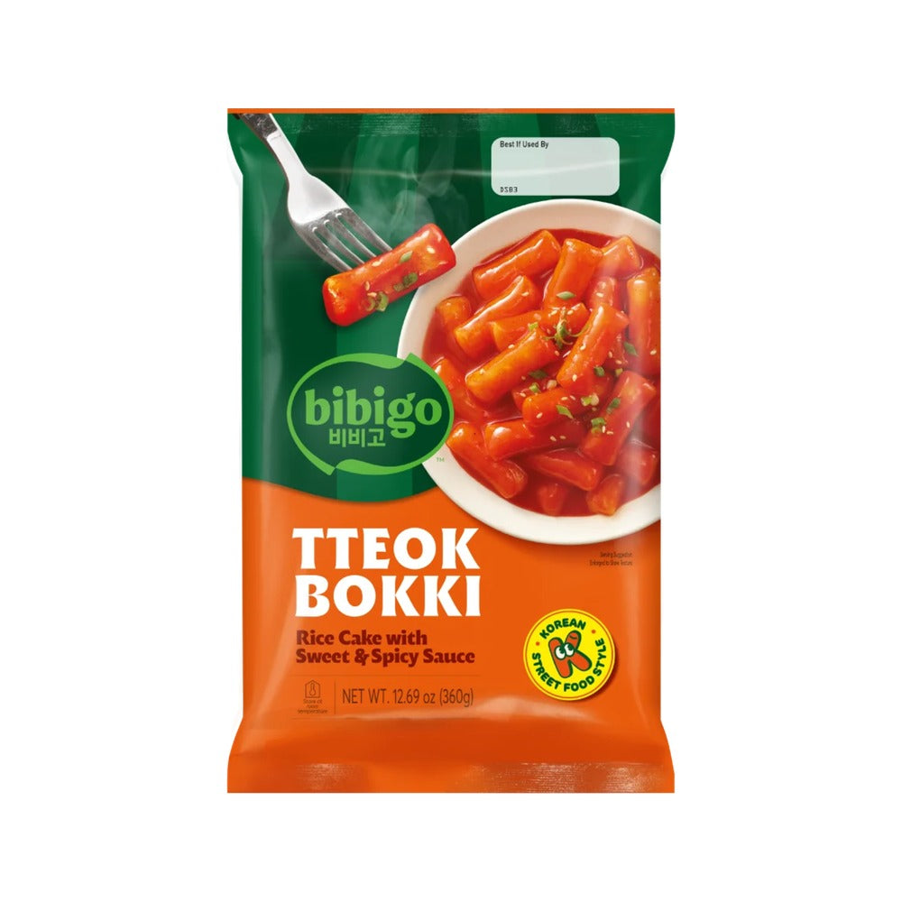 CJ Bibigo Tteokbokki Instant Rijstcake Zoet &amp; Pikant 360g