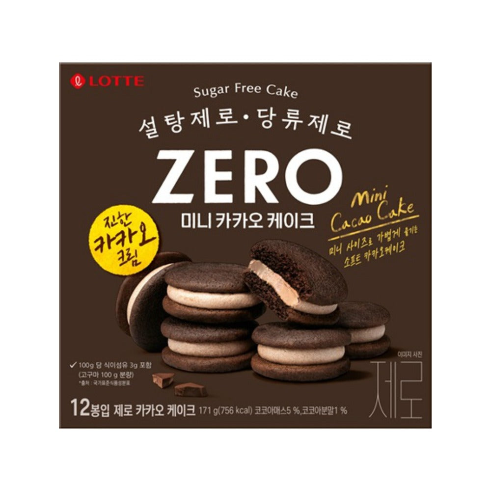 Lotte Zero Cacao Cake 171g