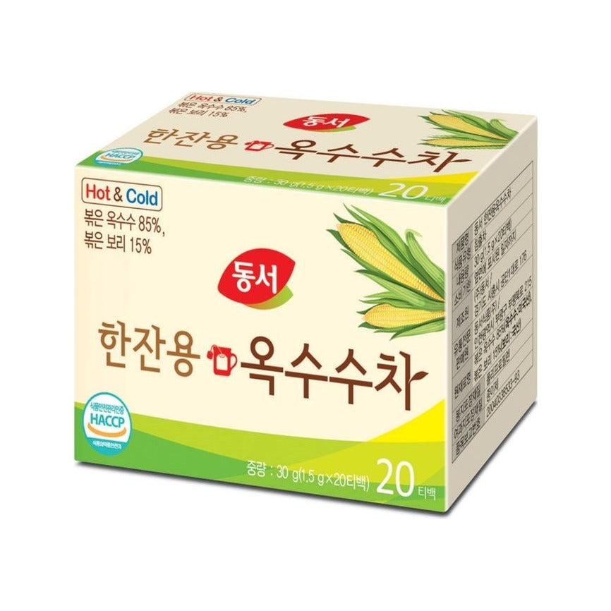 Dongsuh Maïsthee Theezakjes 20 Stuks 30g