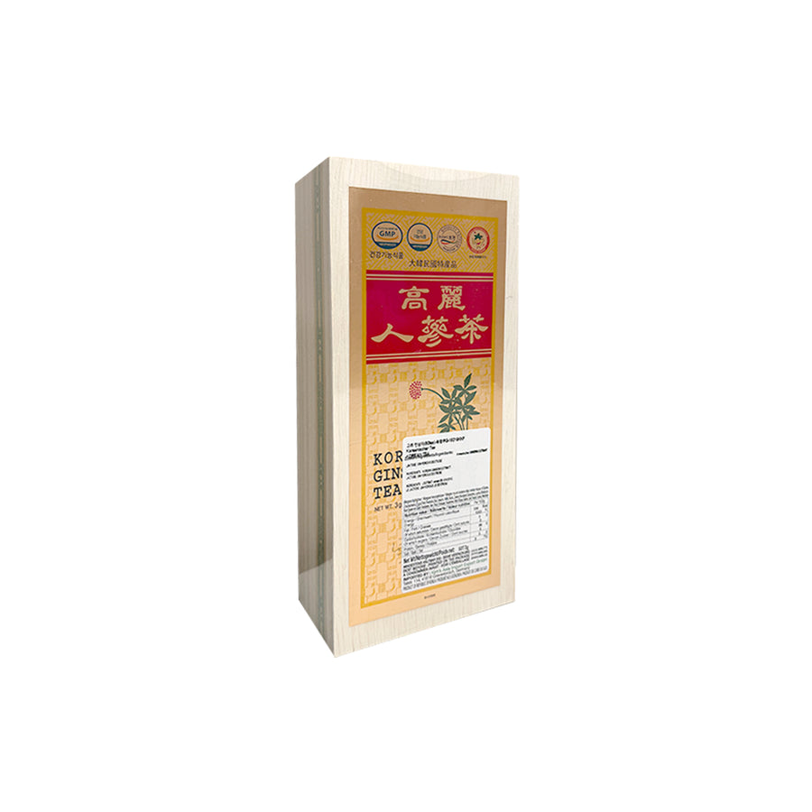 Ginseng Tea 3G 30 Bags in Wooden Box - R&G