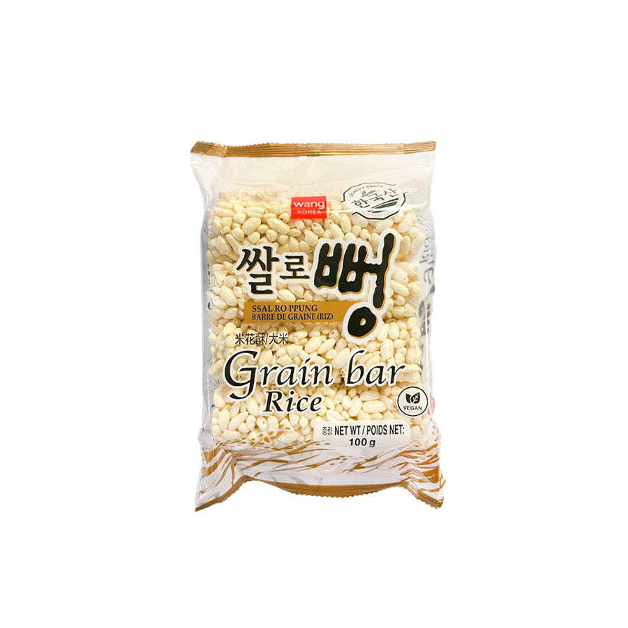 Grain Bar Rice Snack 100G - Wang Korea