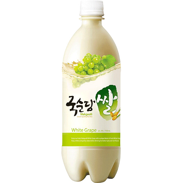 Rice Wine Grape Flavor [Makkeolli] 750ML 3%