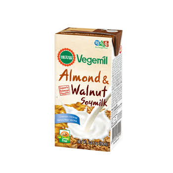 Vegemil Almond and Walnut Soy Milk Drink 180ml