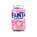 Fanta Zero Peach Soda Drink 350ml
