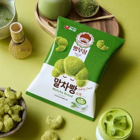 Nongshim Ppangbujjang Matcha Bread Snack 55g