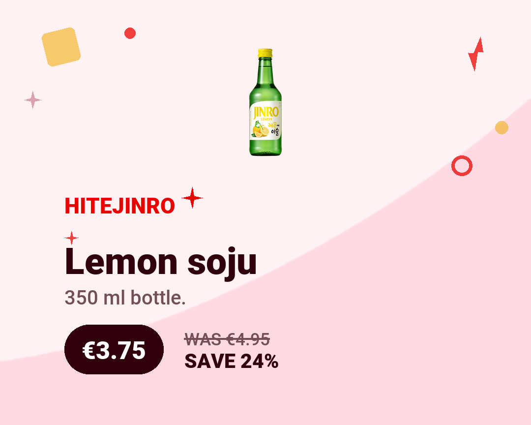 Lemon soju - Shilla Market