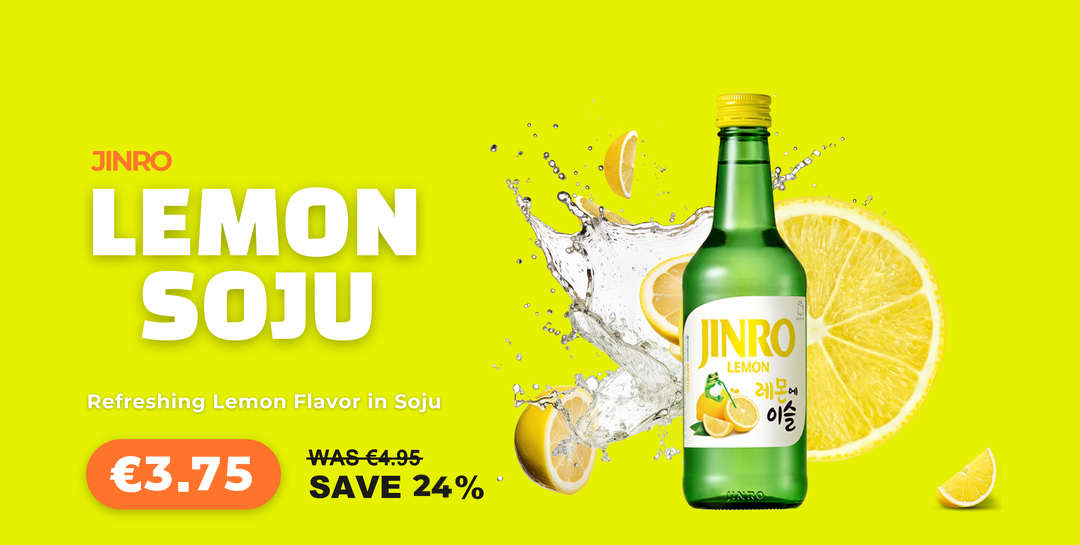 Jinro Lemon Soju sale - EUR 3.75, save 24%