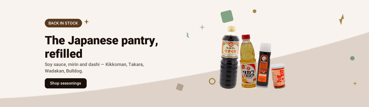 The Japanese pantry, refilled - Shilla Market