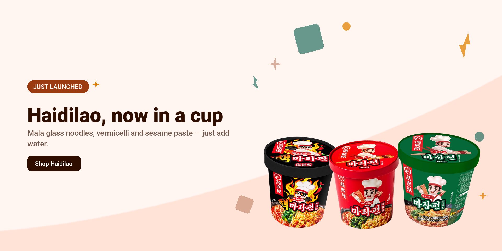 Haidilao, now in a cup - Shilla Market
