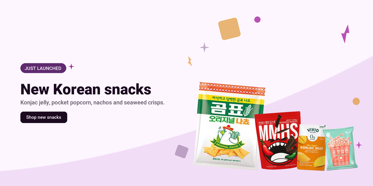 New Korean snacks - Shilla Market