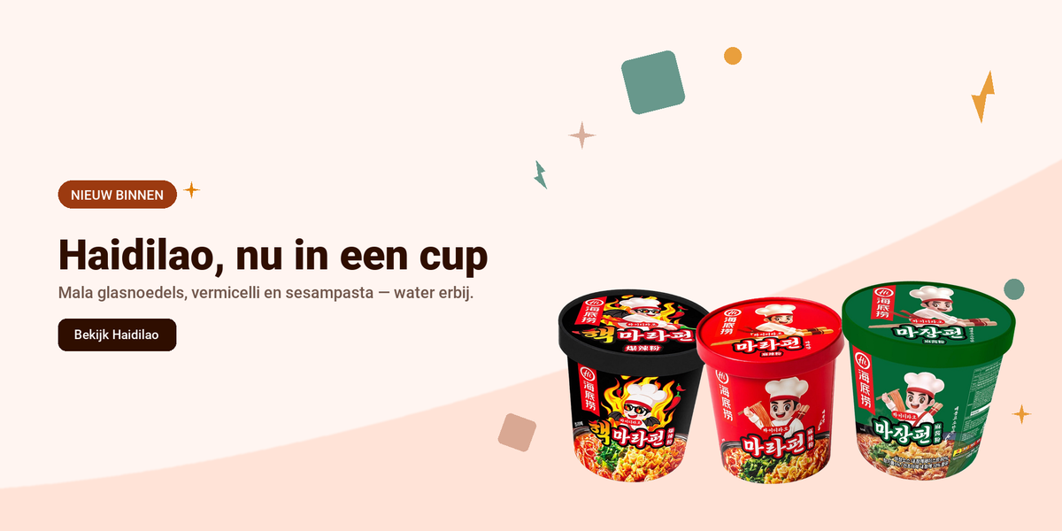 Haidilao, nu in een cup - Shilla Market