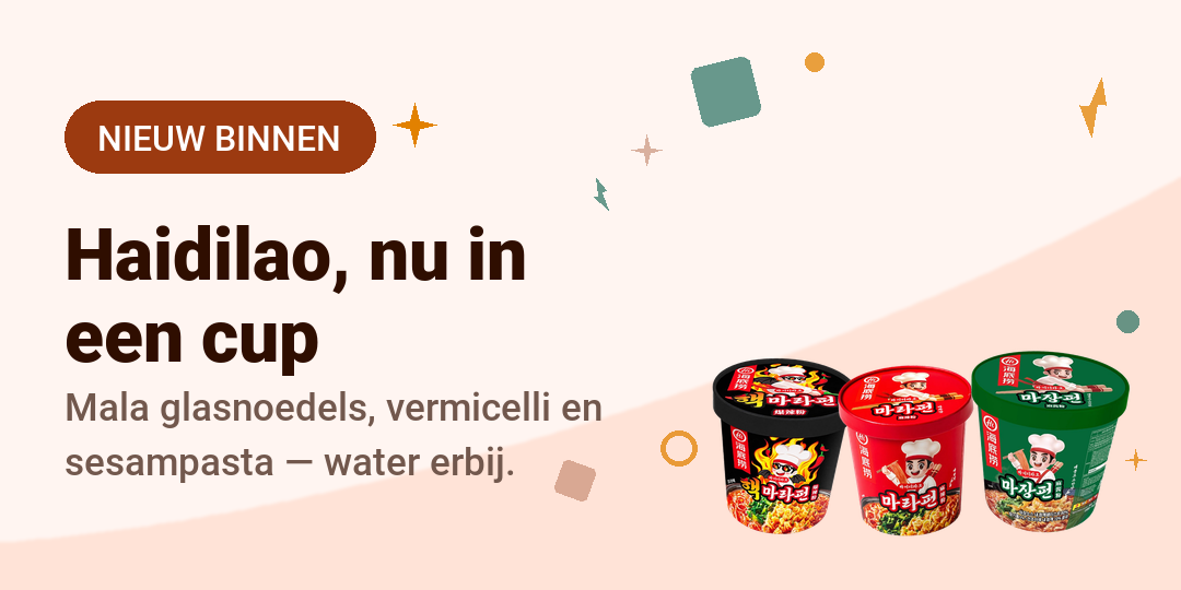 Haidilao, nu in een cup - Shilla Market
