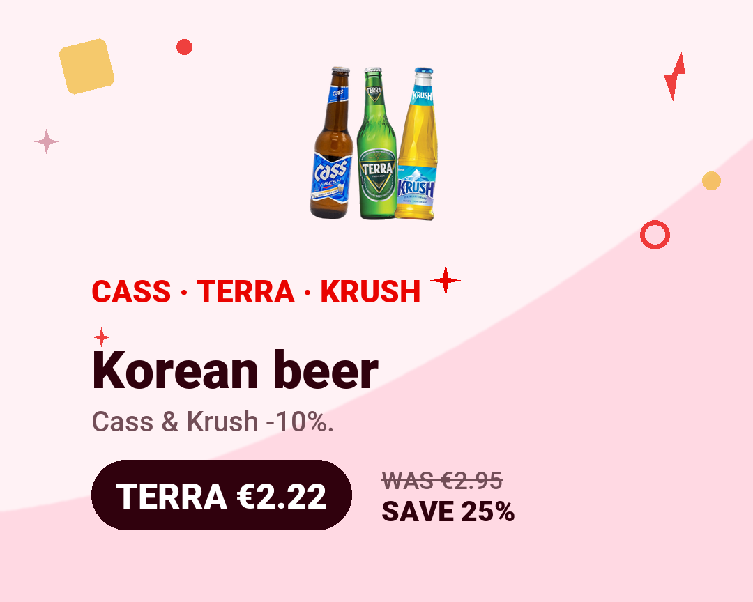 Korean beer - Shilla Market