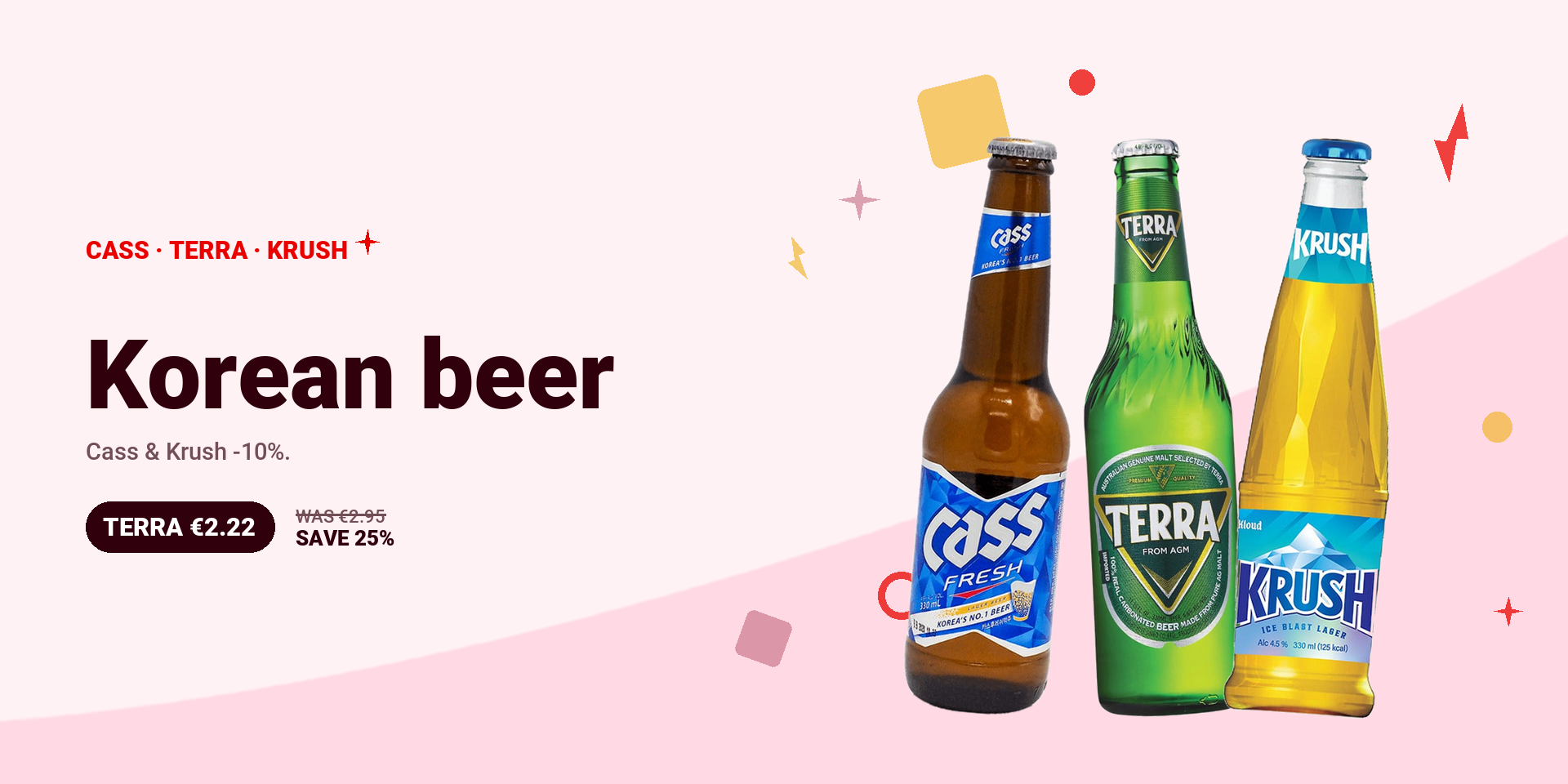 Korean beer - Shilla Market