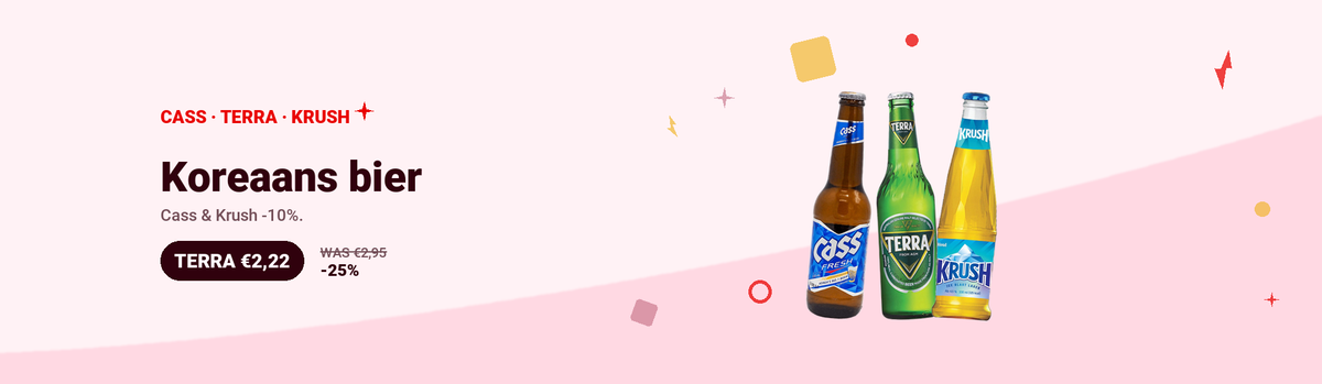 Koreaans bier - Shilla Market