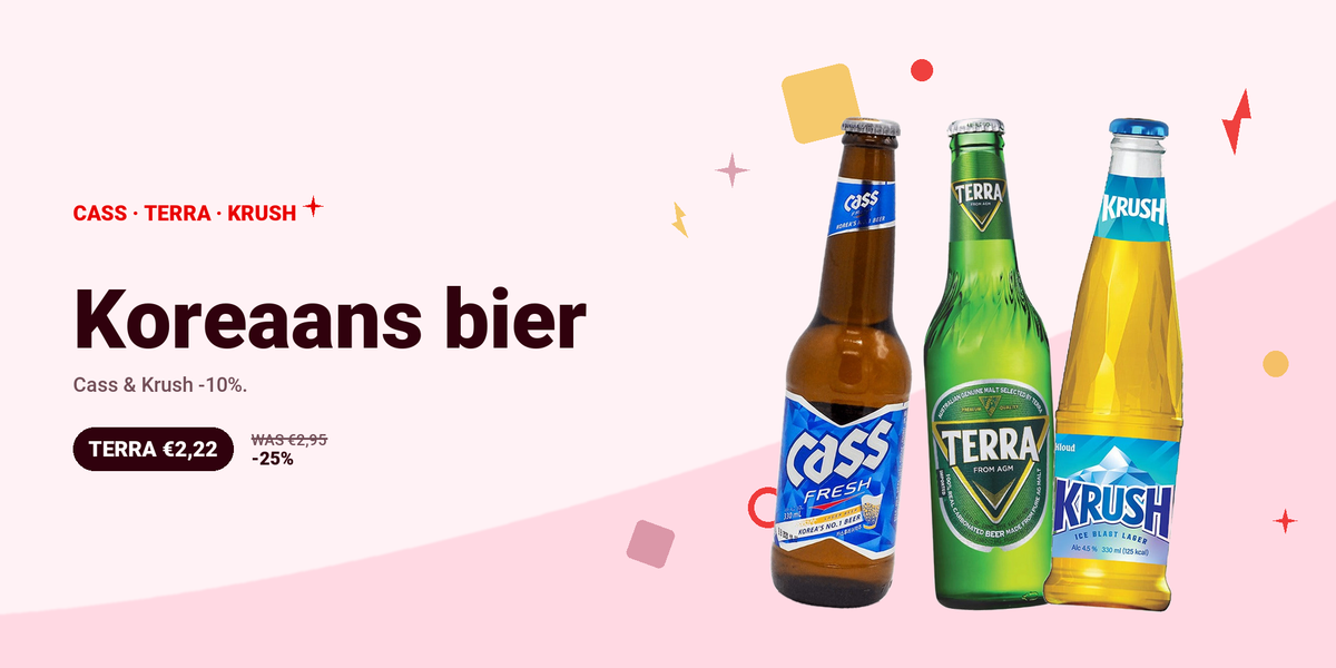 Koreaans bier - Shilla Market