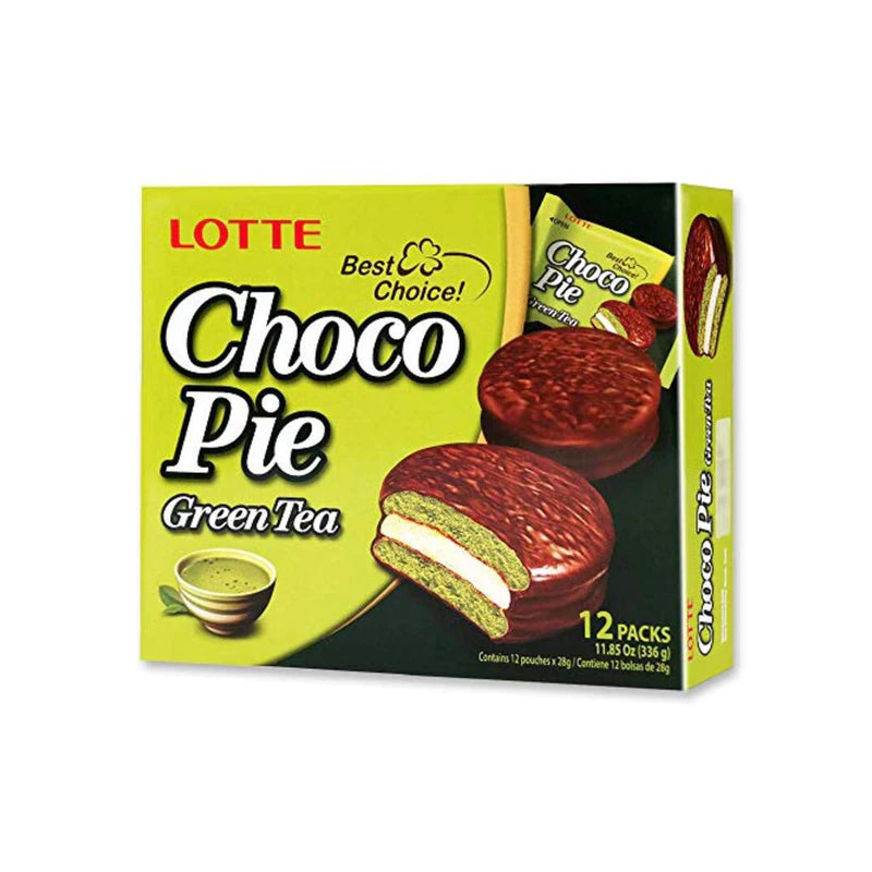 Chocopie Green Tea 336G - Lotte
