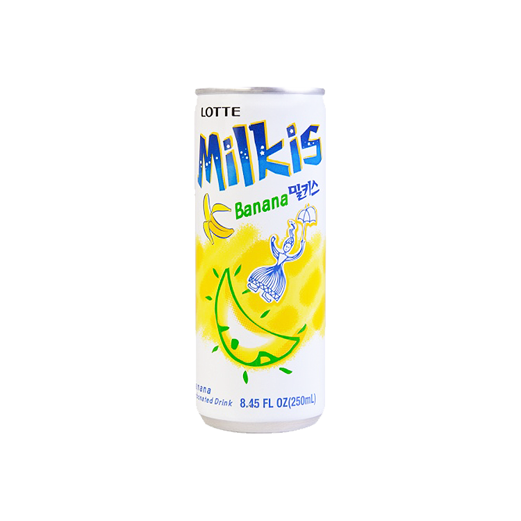 Milkis Banana Flavor 250ML - Lotte