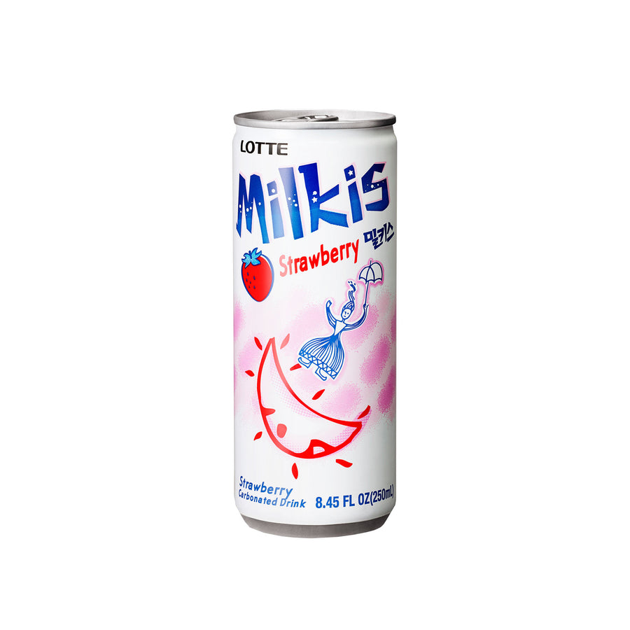 Milkis Strawberry Flavor 250ML - Lotte