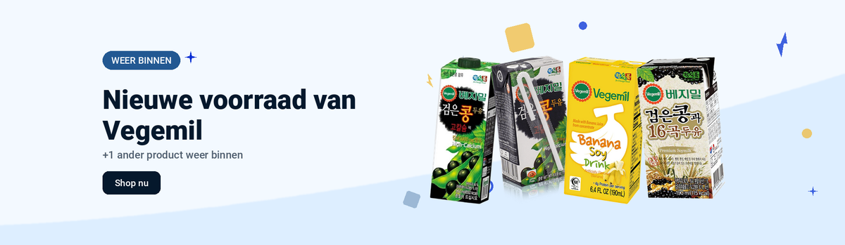 Nieuwe voorraad van Vegemil