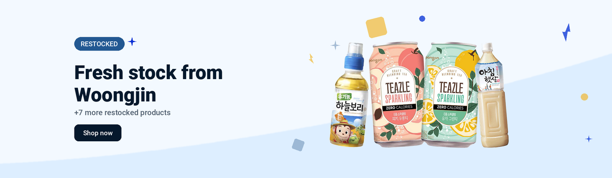 Fresh stock from Woongjin