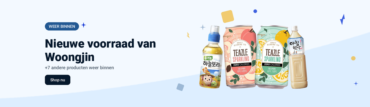 Nieuwe voorraad van Woongjin