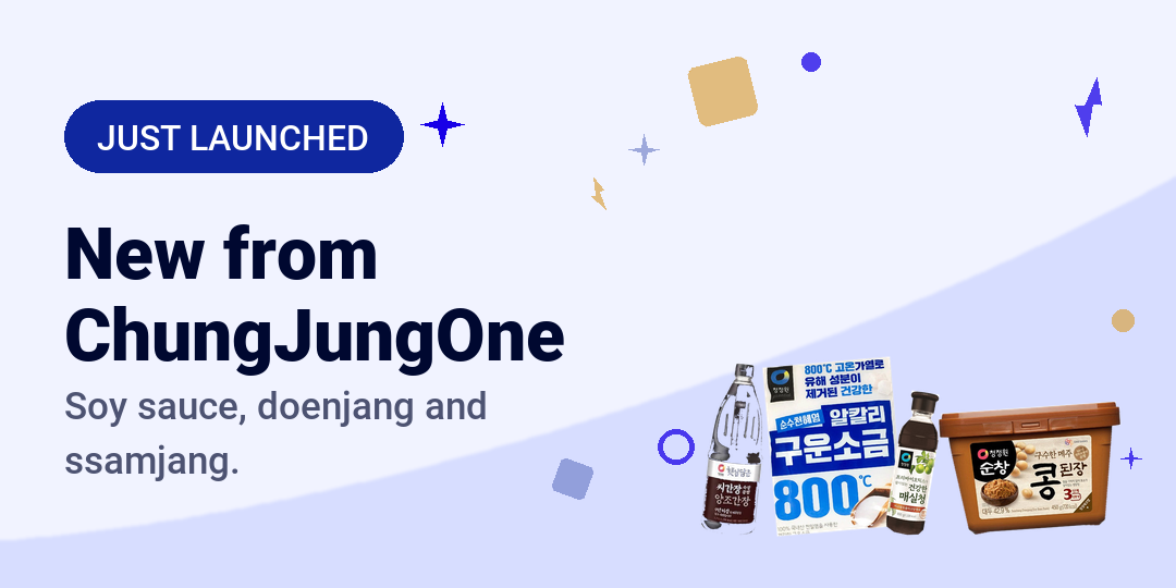 New from ChungJungOne - Shilla Market