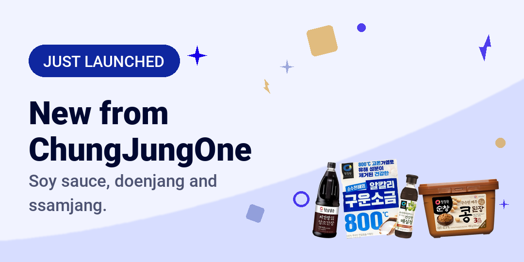New from ChungJungOne - Shilla Market