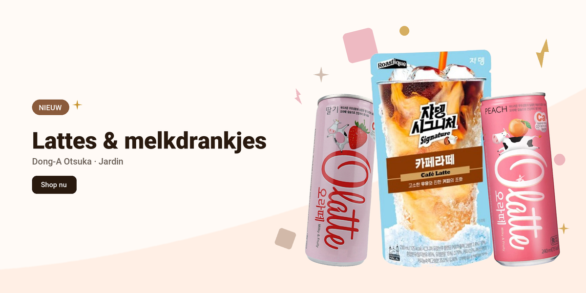 Lattes & melkdrankjes - Shilla Market