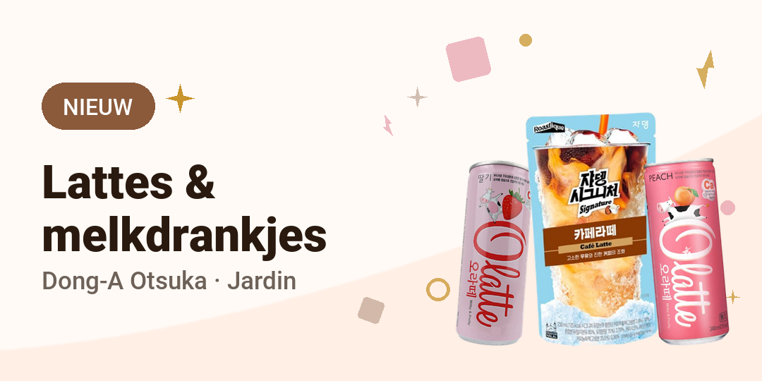 Lattes & melkdrankjes - Shilla Market