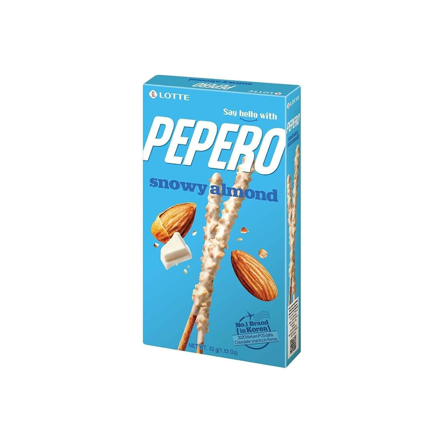 Pepero Snowy Almond 32G - Lotte
