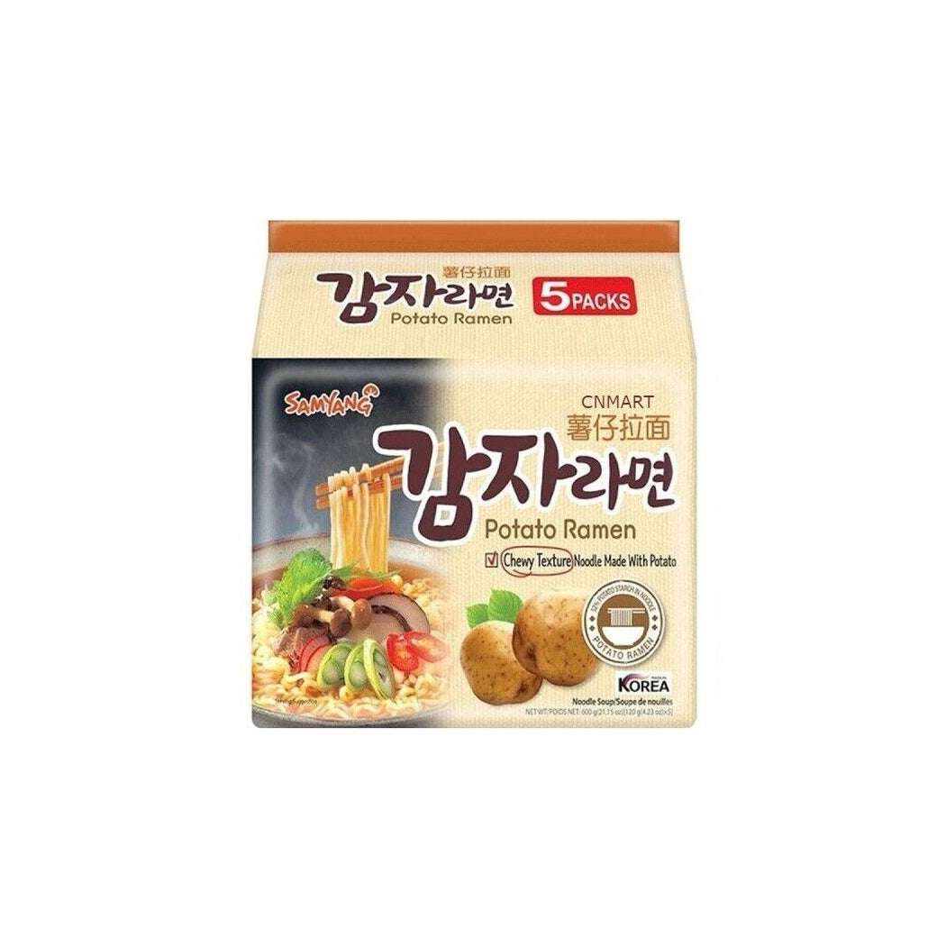 Potato Ramen 120G 5P - Samyang