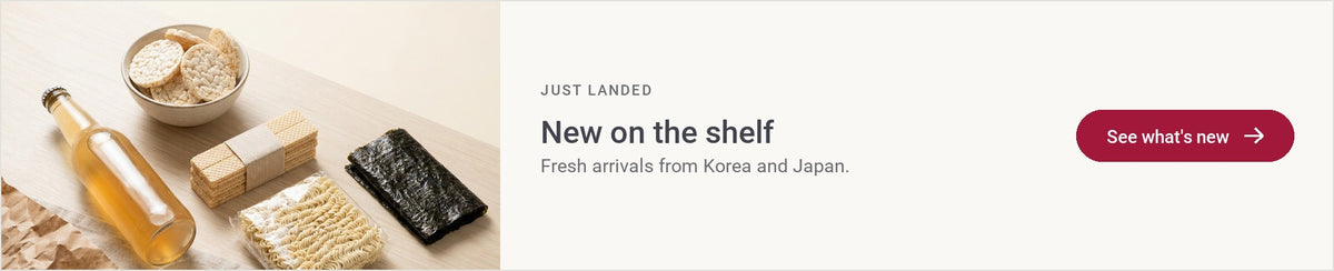 Just landed: new arrivals from Korea and Japan