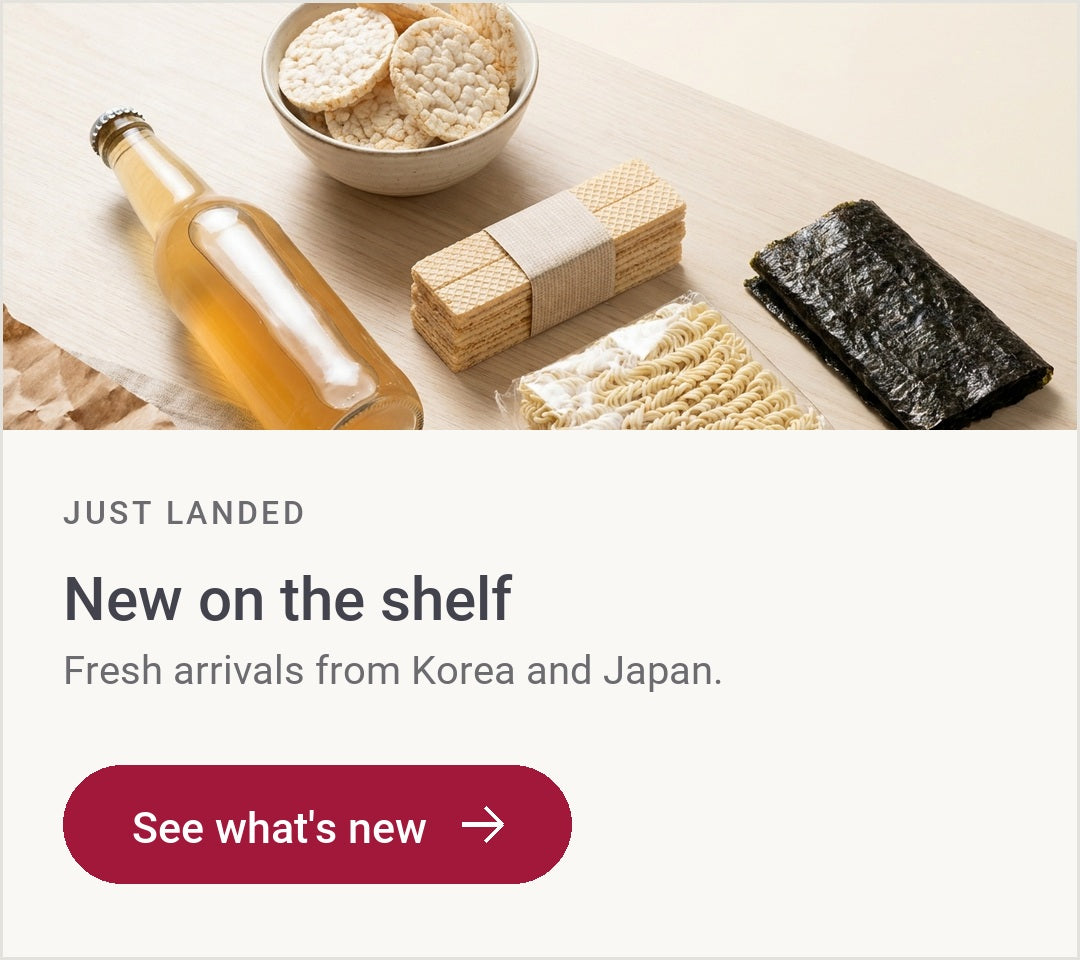Just landed: new arrivals from Korea and Japan