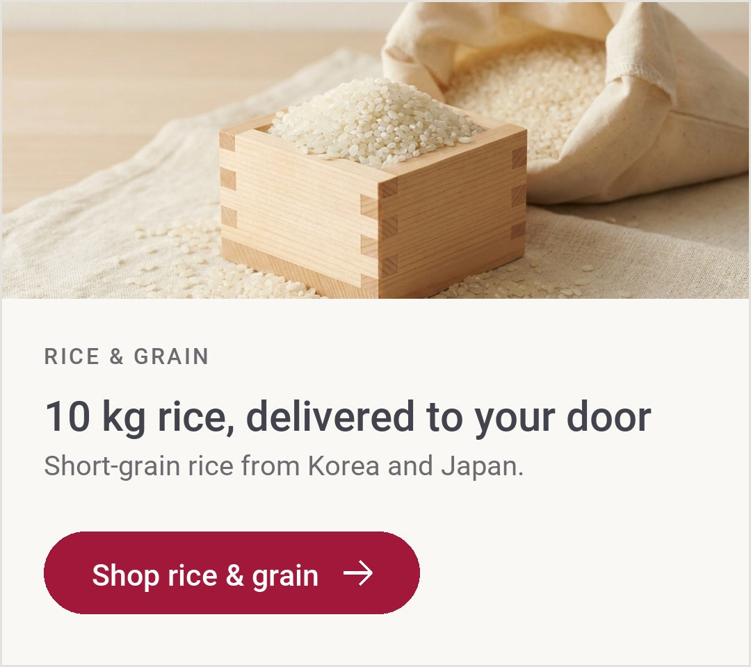 Rice and grain: 10 kg rice delivered to your door